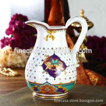 Luxury Ceramic Arabic Water Jug of Summer of Persia